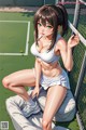 Hentai - Radiant Grace on the Tennis Court Set.1 20250131 Part 2