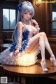 Hentai - Her Sapphire Elegance Dances Through The Moonlit Halls Set.2 20241227 Part 19