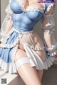 Hentai - Her Sapphire Elegance Dances Through The Moonlit Halls Set.1 20241226 Part 11